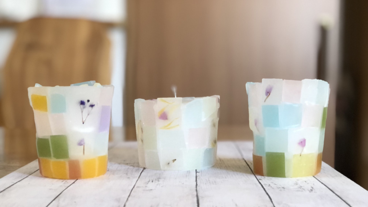 元気をもらえるキャンドル