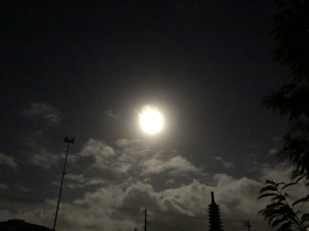 ８月の満月