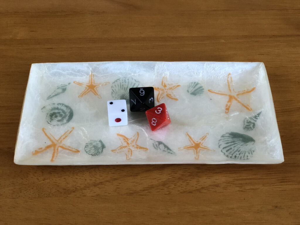 易占で使うサイコロ